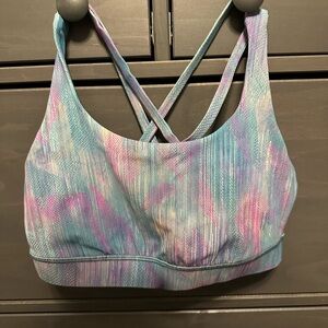 Lululemon Pastel Energy Sports Bra - Size 6